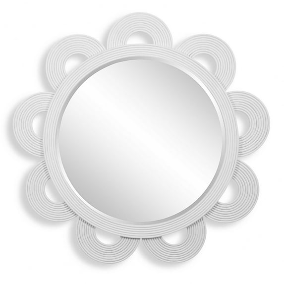 08177-Uttermost-Clematis - Round Mirror-46 Inches Tall and 46 Inches Wide