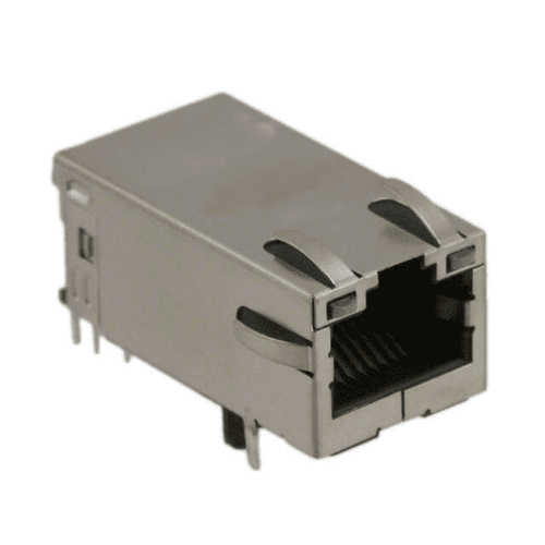 0826-1K1T-43-F Connector 1 Port RJ45Through Hole 10/100/1000 Base-T ...