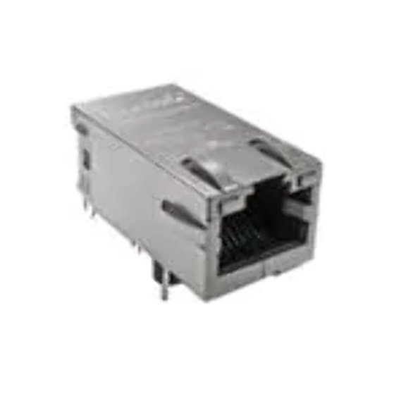 0826-1M1T-23 Connector Jack 1 Port RJ45Through Hole 10/100/1000 Base-T, AutoMDIX