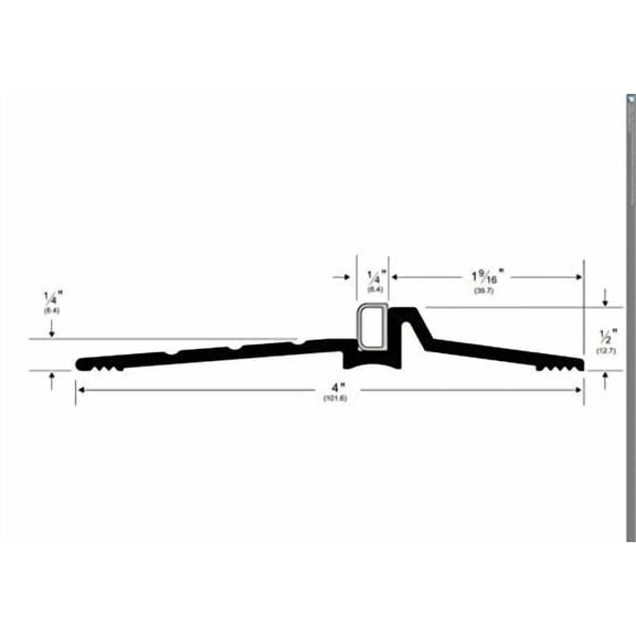 085587 2008APK36 Latching Panic Saddle Threshold, Mill Finish Aluminum, 5" Width, 36" Length, Aluminum$$Tools & Hardware Other