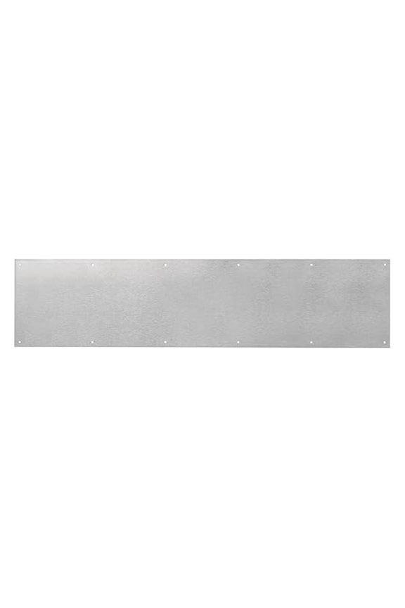 085845 4 x 35.32D Rectangular Kick Plate, Stainless Steel Finish, 4" Width, 35" Length, Stainless Steel