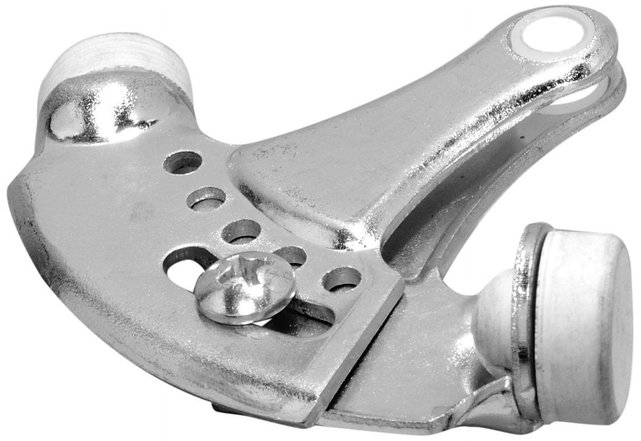 085851 528.NP Heavy Duty Hinge Pin Door Stop, Bright , Cast Brass