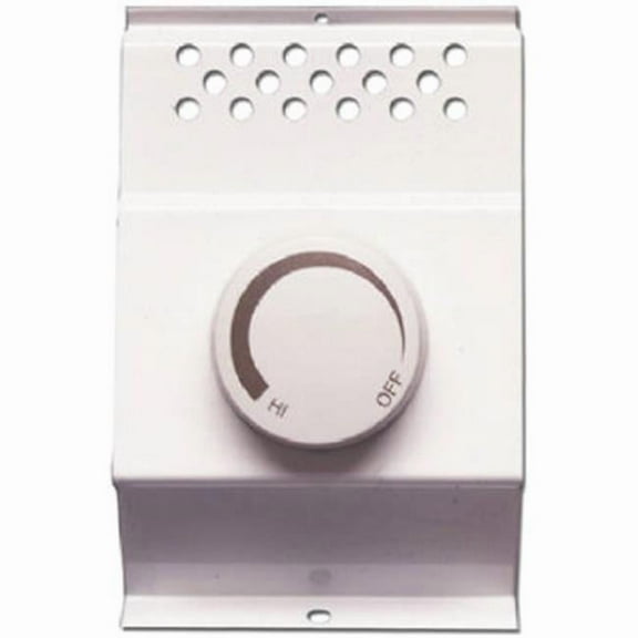 08732 Single Pole Built In Baseboard Thermostat - White
