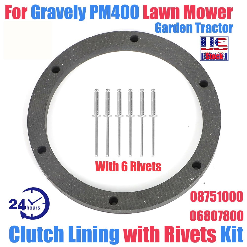 Gravely Lawn Mower Garden Tractor Clutch Lining Rivets 08751000 06807800 040692
