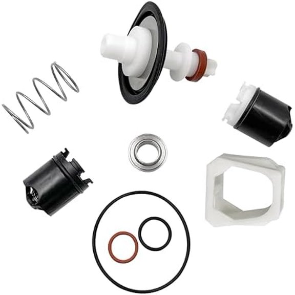 0887298 Total Repair Kit Compatible with LF009, 009 Valves 1/4-1/2 Inch Reduced Pressure Zone Assembly.Include First and Second Check Assemblies, Retainer, Seat, Spring, Stem and O-ring.