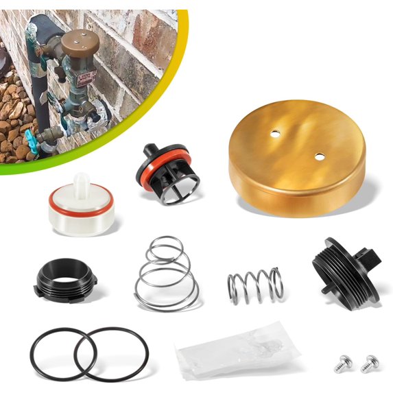 0887727 Total Repair Kit for Watts 800M4QT LF800M4QT 1/2" & 3/4" Pressure Vacuum Breakers, Replace for Watts RK 800M4-T 1/2" and 3/4" Total Repair Kit