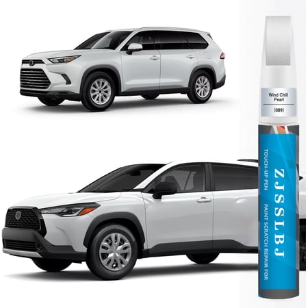 089 Wind Chill Pearl Tricoat Touch Up Paint for Toyota, Car Paint Pen Scratch Repair Two-In-One Touch Up Paint, Premium Car Scratch Remover for Deep Scratches