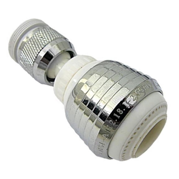 09-1229 Swivel Plastic Aerator, Chrome - 0.93 in.