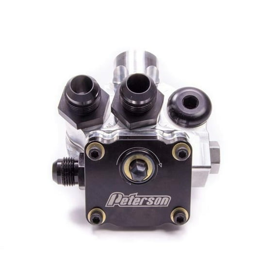 09-1563 12 AN Engine Primer Oil Filter Mount, Natural