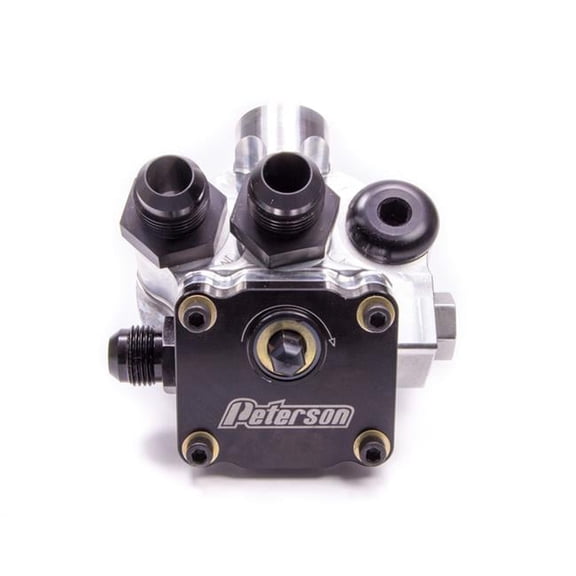 09-1563 12 AN Engine Primer Oil Filter Mount, Natural