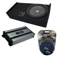 thumbnail image 1 of 09-20 Ford F-150 Super Crew Truck Kicker CompR CWR12 Single 12 Sub Box HA-A800.1, 1 of 6