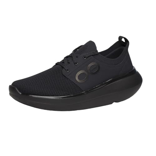 09012024 OOFOS WOMEN'S OOMY STRIDE SNEAKER BLACK SIZE 9