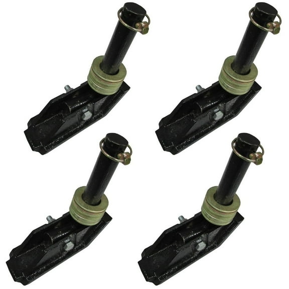 Qty 4: Snow Plow Shoe w/ Square Foot Fits MEYER Replaces 09126