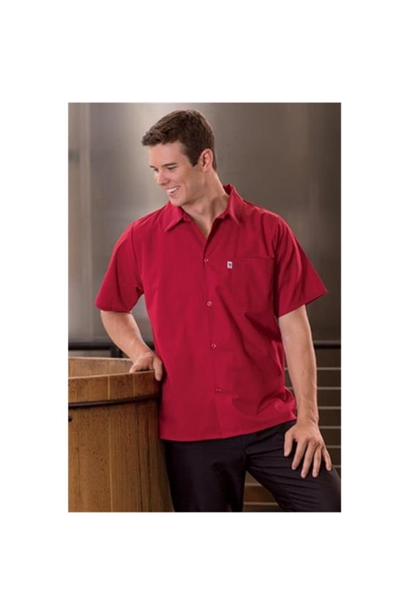 0920-1907 Utility Shirt 5 Button 65-35 Red 3Xl
