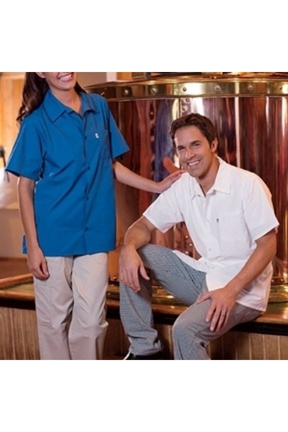 0920-2001 Utility Shirt 5 Button 65-35 Royal Xs
