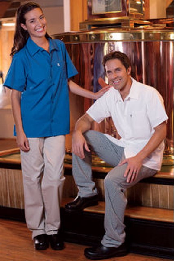 0920-2006 Utility Shirt 5 Button 65-35 Royal 2Xl