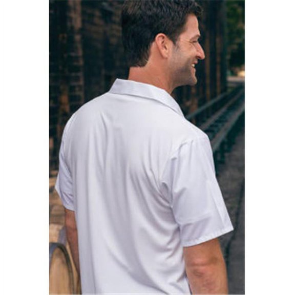 0924-2507 3Extra Large Mesh Utility Shirt in White