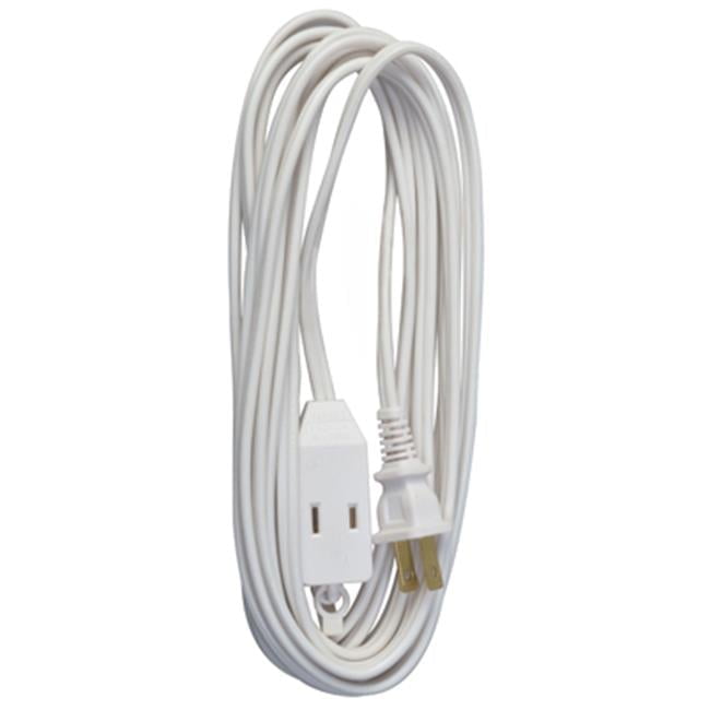 09415ME 16-2 White Extension Cord - 20 ft.