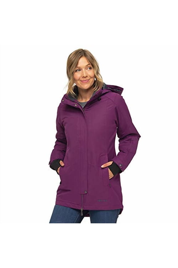 095636063031 ARCTIX WOMEN GONDOLA INSULATED JACKET, PLUM, SIZE 2X