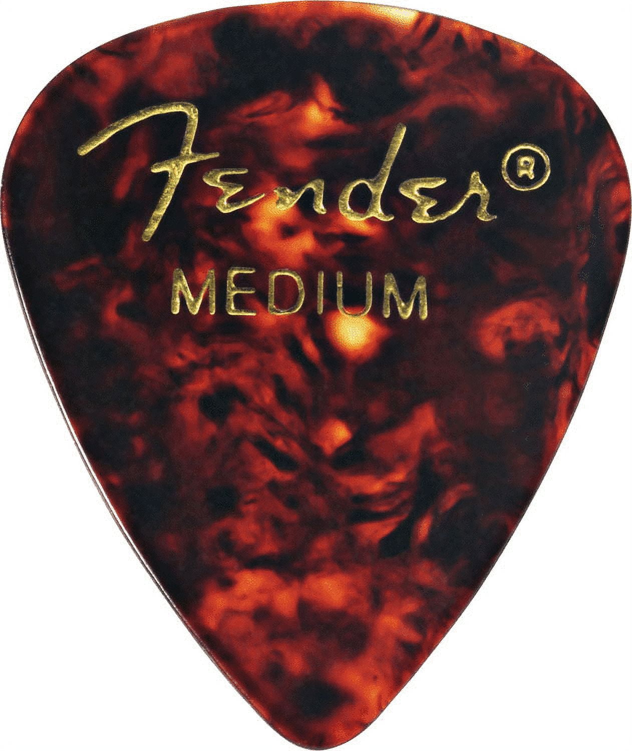 0980351300 Fender Classic Celluloid Medium Guitar Picks