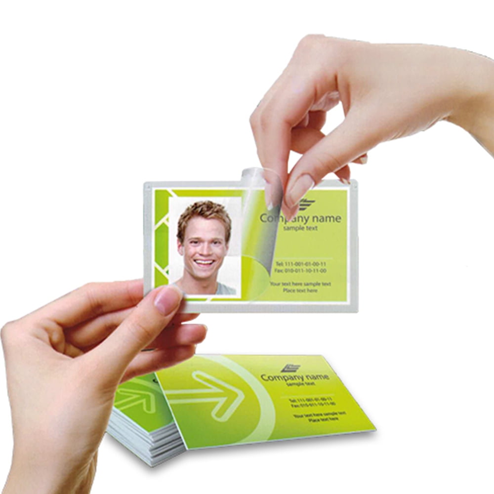 09BCSELFLM - Self (Cold) Laminating Pouches 5 Mil 2-5/8 in x 4 in (Business Card Size) - 100/Bx