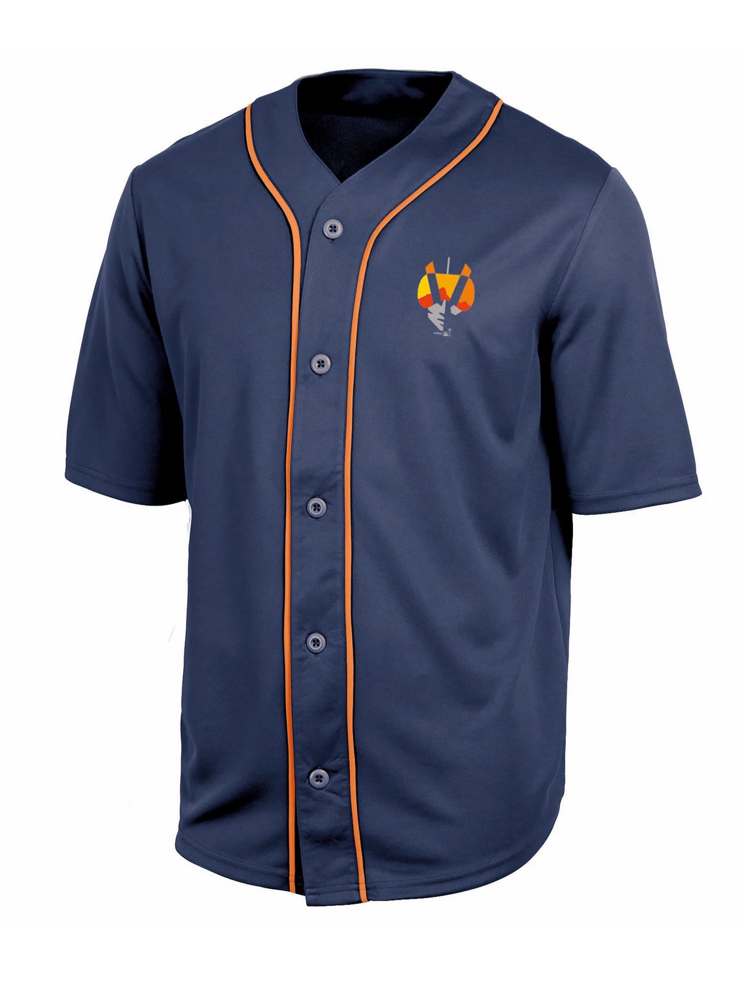 MiLB Las Vegas Aviators Mens Synthetic Button Short Sleeve Baseball