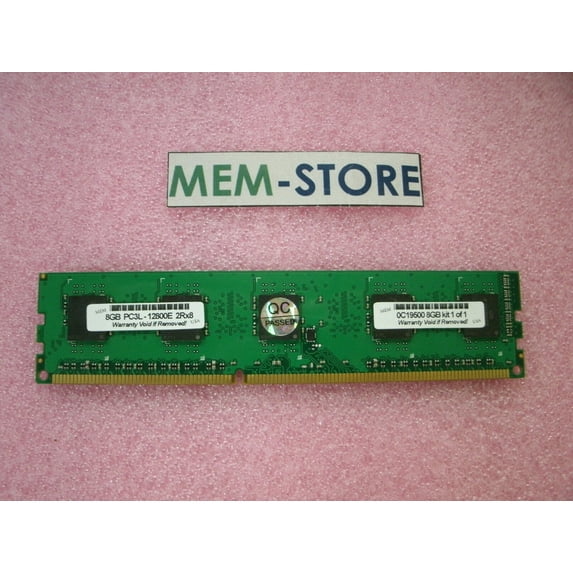 0C19500 8GB DDR3 1600MHz PC3L-12800E Unbuffered RAM Memory Lenovo ThinkServer TS140 TS440 (3rd Party)
