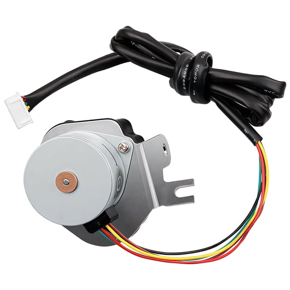0G6453 Stepper Motor Assembly, Generator Parts Compatible with GTH990 HSB, Metal Bracket with Holes, 5-Wire Cable, Precise Engineering for Efficient Operation