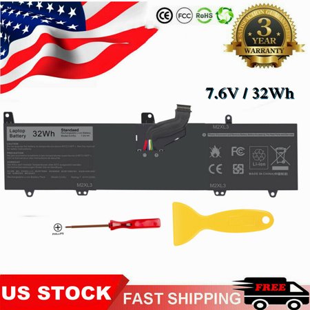 0JV6J Battery For Dell Inspiron 11 3162 3168 3164 3179 3180 32Wh 7.6V PGYK5