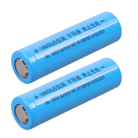 0V NonConductive 18650 Dummies Cell Placeholders For Soldering Practice And Electronic Device Power Conversion