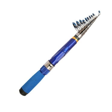 1.0-2.4M Telescopic Short Small Sea Pole Fiberglass Portable Fishing Rod 2.4