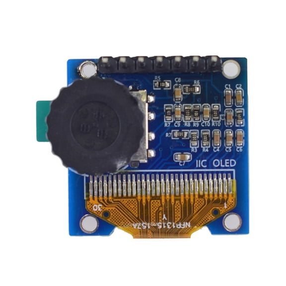 1. 0.96" SSD1315 LCD Display Module with Rotary & 3-Position for Electronics Prototyping (128x64)