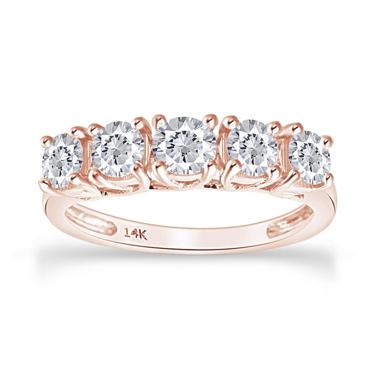 LADIES ENGAGEMENT RING SEMI MOUNT 0.33CT ROUND DIAMOND 14K WHITE GOLD (CENTER STONE 1.00CT ROUND DIAMOND)