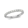 thumbnail image 1 of 1.00 Carat (Ctw H-I, I1-I2) Diamond Eternity Wedding Band in 14K White Gold Ring, 1 of 6