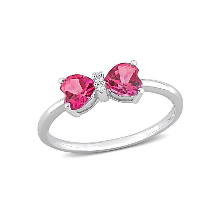 Pretty in Pink Topaz Rings