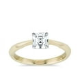 thumbnail image 1 of 1.00 Carat Excellent Asscher Cut Natural Diamond Solitaire Beautiful Ring for Anniversary Solid 18K Yellow Gold Size 4.5, 1 of 6