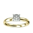 thumbnail image 1 of 1.00 Carat Excellent Cushion Cut Real Diamond New Design Solitaire Ring for Wedding and Engagement Solid 14K Yellow Gold Size 11, 1 of 6