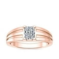 thumbnail image 1 of 1.00 Carat Excellent Radiant Cut Natural Diamond Solitaire Beautiful Ring for Women Solid 18K Rose Gold Size 11.5, 1 of 6