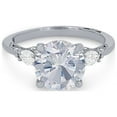 thumbnail image 1 of 1.00 Ct Wonderful Round Cut Solitaire Natural Diamond (F-G/VS1) Wedding Ring for her in 18K White Gold Size 11.5 by Diamond-Capitals, 1 of 5
