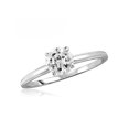 thumbnail image 1 of 1.00 Carat T.W. White Cubic Zirconia Sterling Silver Solitaire Ring, 1 of 4