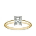 thumbnail image 1 of 1.00 Ct Brilliant Radiant Cut Genuine Diamond Sparkle Solitaire Engagement Ring for Women Solid 14K Yellow Gold Size 6.5, 1 of 6