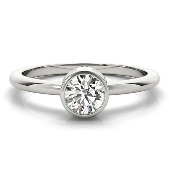 1.00 Ct Brilliant Round Cut Diamond Bridal Rings Solid 950 Platinum