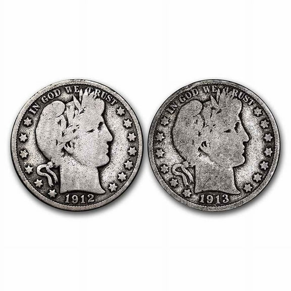 $1.00 Face Value Barber Halves Avg Circ