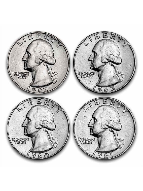$1.00 Face Value Washington Quarters BU