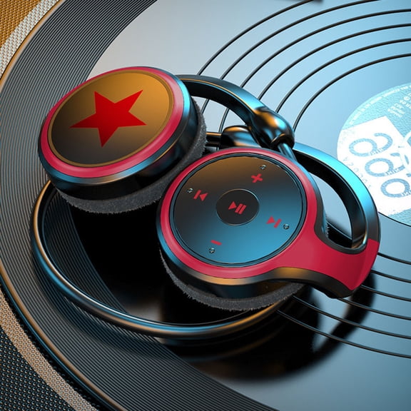 1.00 dollar items Hybrid Active Noise Cancelling Headphones, Wireless Over Ear Bluetooth Headphones, 70H Playtime, Hi-Res Audio, Deep Bass, Memory Foam Ear Cups, Travel, Office