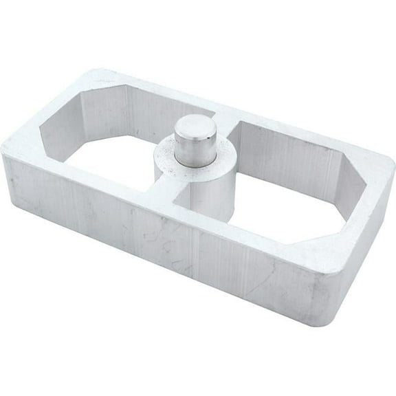 1.00 in. Aluminum Lowering Block for Leaf Springs