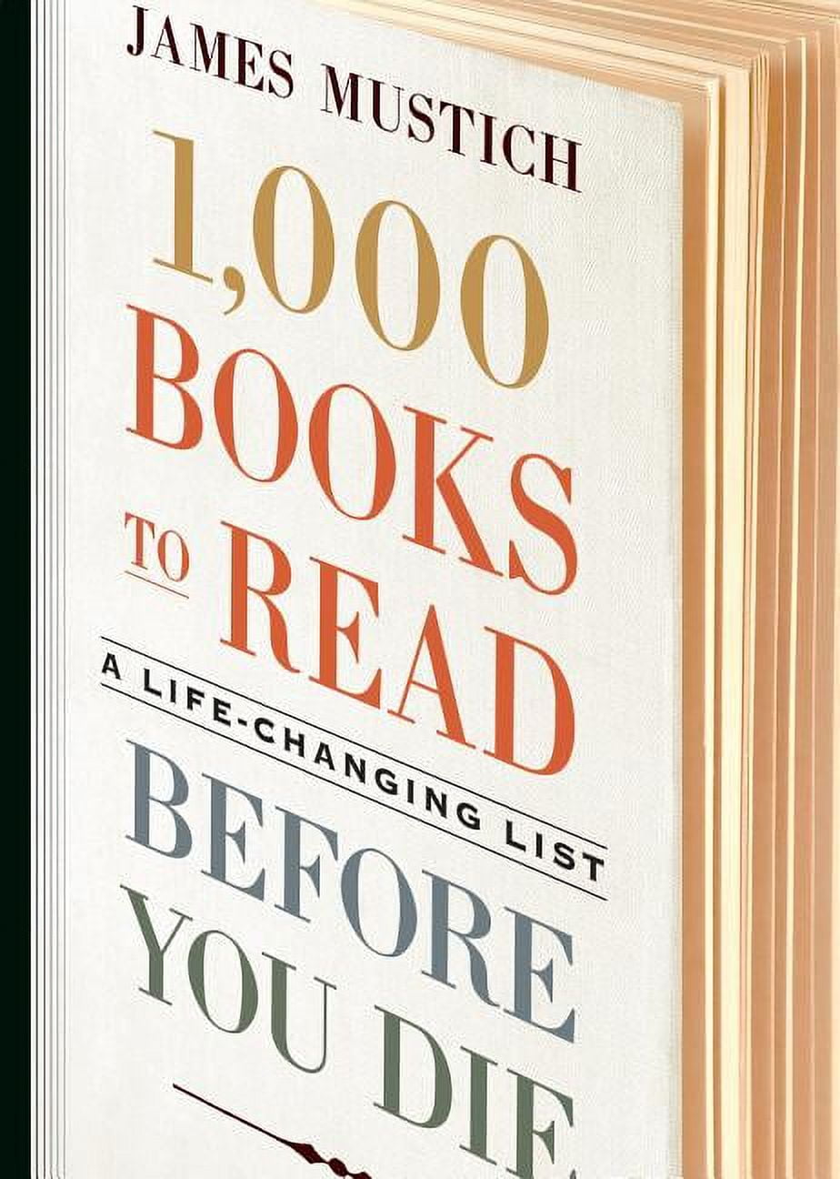 1,000 Books to Read Before You Die A LifeChanging List (Hardcover