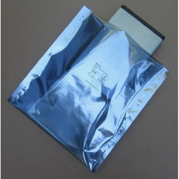 1,000 - ESD Anti-Static Shielding Bags, 7" x 11", Open-Top