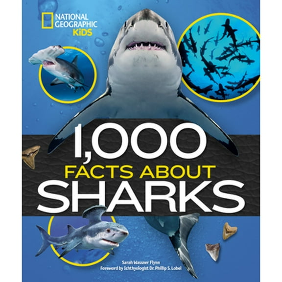 Pre-Owned 1,000 Facts about Sharks (Hardcover) 1426371748 9781426371745