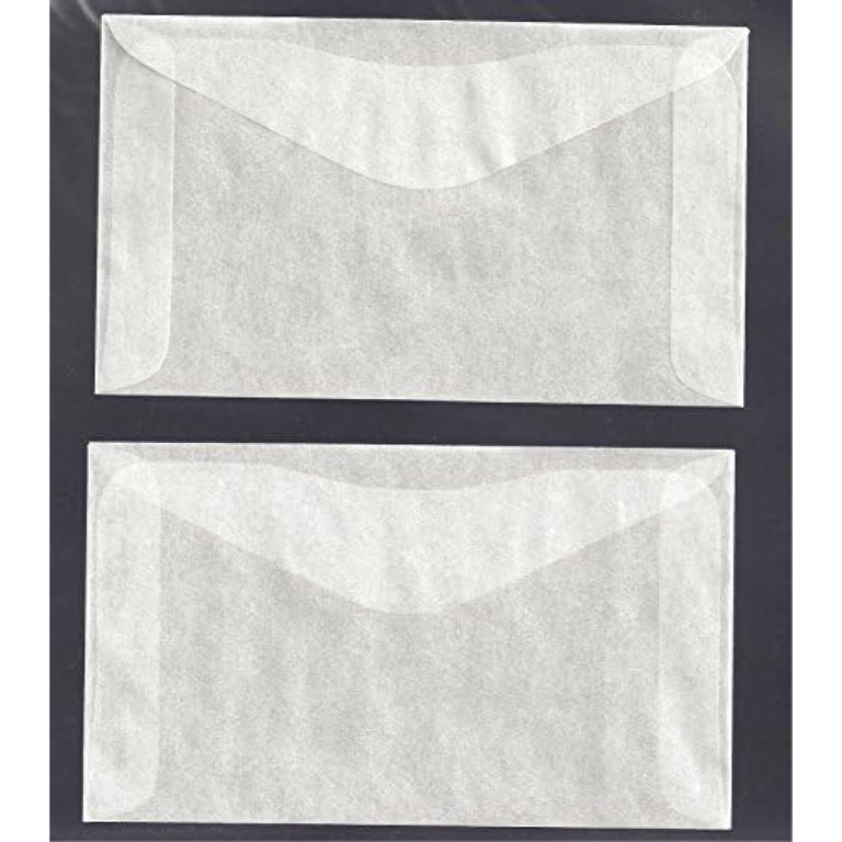 Glassine Envelopes, 3 x 5, 100 pack